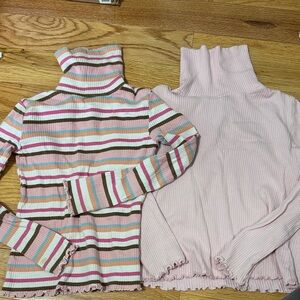 Old Navy Kids' Striped and Solid Long Sleeve Turtlenecks